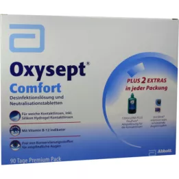 Oxysept Comfort 90 dní premium balení Combi Pack, 1 p