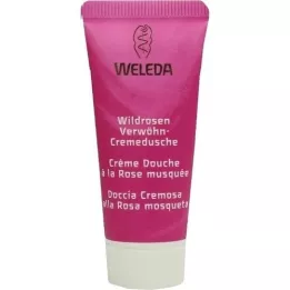 WELEDA divoká růže rozmazlování sprchy, 20 ml