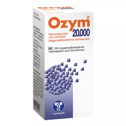 OZYM 20 000 tvrdých gastrorezistentních tobolek, 100 ks