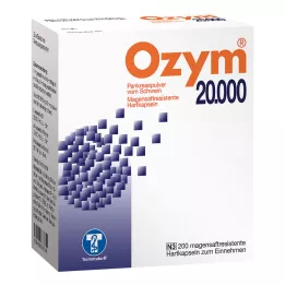 OZYM 20 000 tvrdých gastrorezistentních tobolek, 200 ks