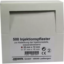 INJEKTIONSPFLASTER 12x38 mm, 500 ks