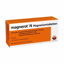 MAGNEROT N Hořčíkové tablety, 50 ks