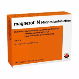 MAGNEROT N Hořčíkové tablety, 100 ks