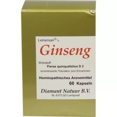 GINSENG tobolky, 60 ks GINSENG tobolky, 60 ks