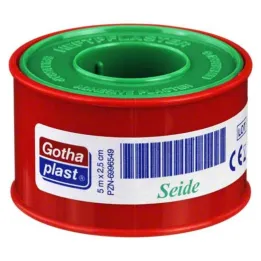 Gotha Silk lepicí náplast hedvábí 2,5, 1 ks