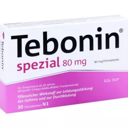 TEBONIN Speciální 80 mg tablety potažené filmem, 30 ks
