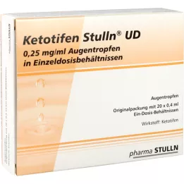 KETOTIFEN Stulln UD Oční kapky Single -Sift., 20x0,4 ml