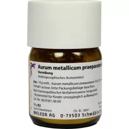 AURUM METALLICUM PRAEPARATUM D 20 Triturace, 50 g