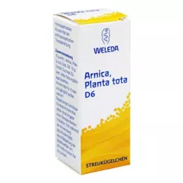 ARNICA PLANTA tota D 6 Globuli, 10 g