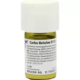 CARBO BETULAE D 12 triturace, 20 g