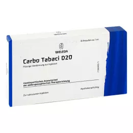 CARBO TABACI D 20 ampulí, 8 ks