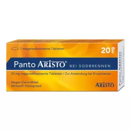 PANTO Aristo na pálení žáhy 20 mg gastrorezistentní tablety, 7 ks