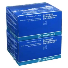 Izotonický fyziologický roztok pro inhalaci, 40X5 ml