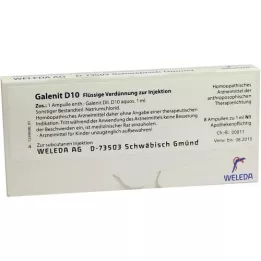 GALENIT d 10 ampule, 8 ks