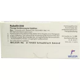 RUBELLIT d 30 ampule, 8 ks