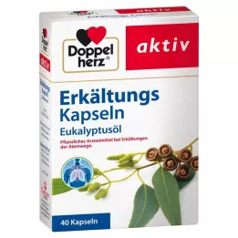 DOPPELHERZ Studené kapsle eukalyptový olej, 40 ks