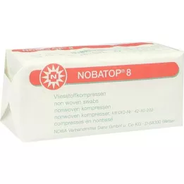 NOBATOP 8 komprimuje 5x5 cm nestel, 100 ks
