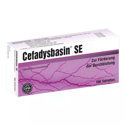 CEFADYSBASIN SE Tablety, 100 ks CEFADYSBASIN SE Tablety, 100 ks