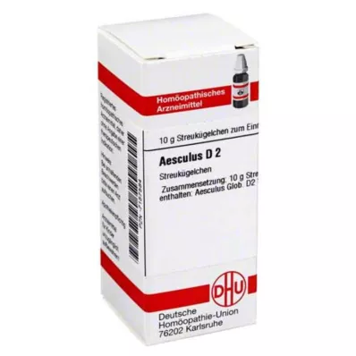 AESCULUS D2 Globuli, 10 g