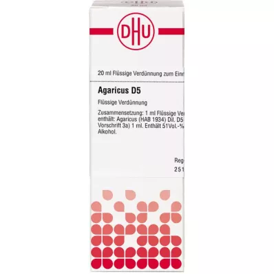 Agaricus D 5, 20 ml