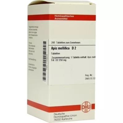Apis Mellifica D 2, 200 ks