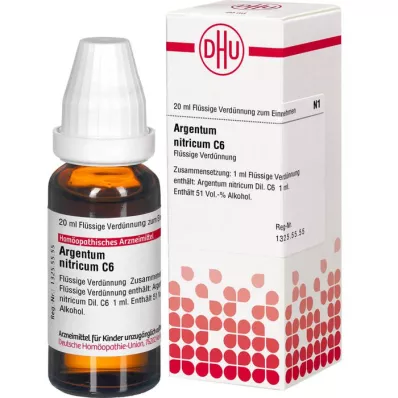 Argentum nitr c 6, 20 ml