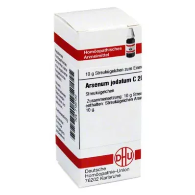 ARSENUM JODATUM C 200 Globuli, 10 g ARSENUM JODATUM C 200 Globuli, 10 g