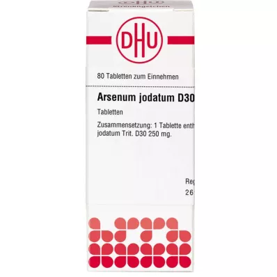 ARSENUM JODATUM d 30 tablet, 80 ks
