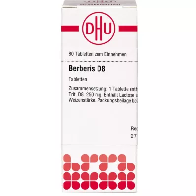 Berberis D 8, 80 ks