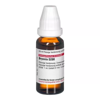 BRYONIA D 200 ředění, 20 ml