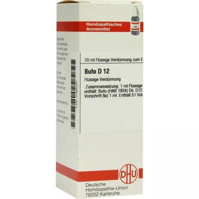 BUFO D 12 Ředění, 20 ml