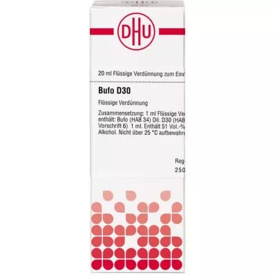 BUFO D 30 Ředění, 20 ml BUFO D 30 Ředění, 20 ml
