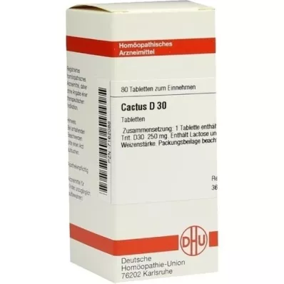 CACTUS d 30 tablet, 80 ks