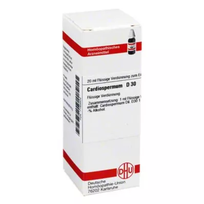 CARDIOSPERMUM D 30 Ředění, 20 ml