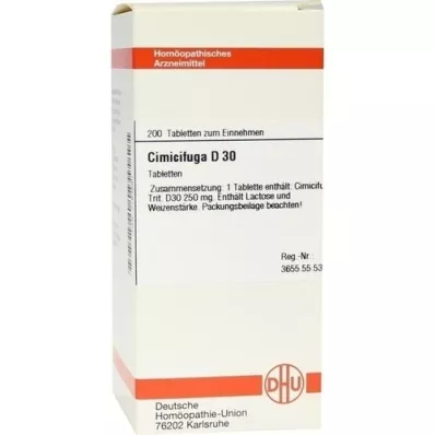 Cimicifuga D30, 200 ks