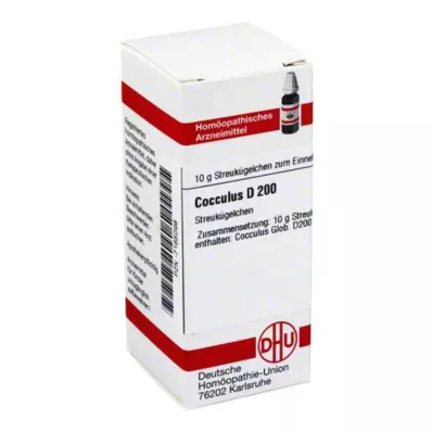 COCCULUS D 200 Globuli, 10 g COCCULUS D 200 Globuli, 10 g