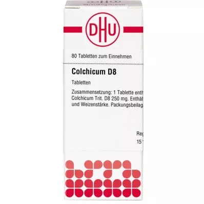 COLCHICUM d 8 tablety, 80 ks