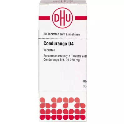 CONDURANGO d 4 tablety, 80 ks