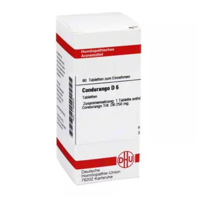 CONDURANGO D 6 tablet, 80 ks