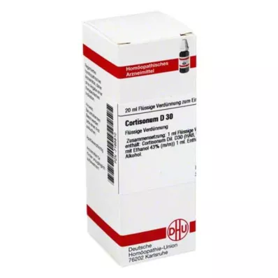 CORTISONUM D 30 Ředění, 20 ml