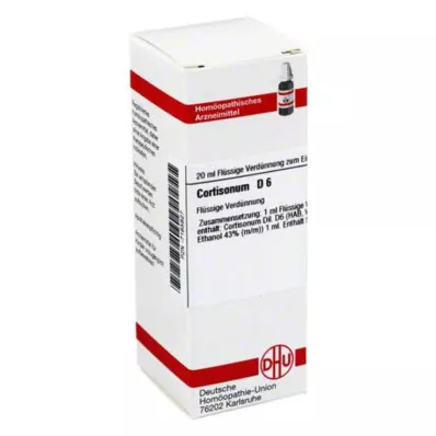 CORTISONUM D6 ředění, 20 ml