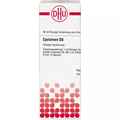 CYCLAMEN D 8 Ředění, 20 ml CYCLAMEN D 8 Ředění, 20 ml