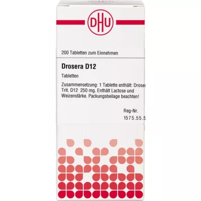 DROSERA d 12 tablet, 200 ks