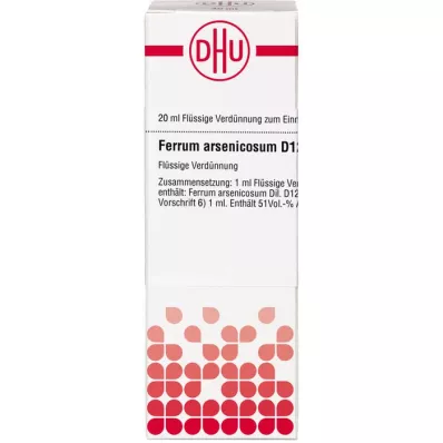 Ferrum Arsenic D12, 20 ml