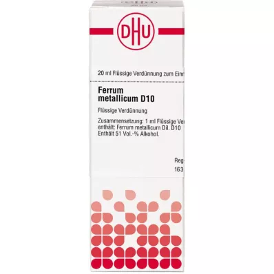 Ferrum se Met D10, 20 ml