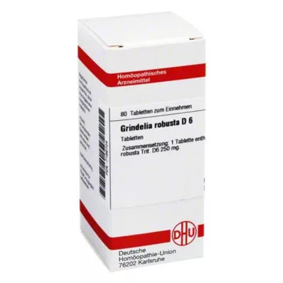 GRINDELIA ROBUSTA D 6 tablet, 80 ks