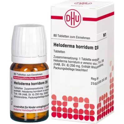 HELODERMA SHARIDUM D 8 tablety, 80 ks
