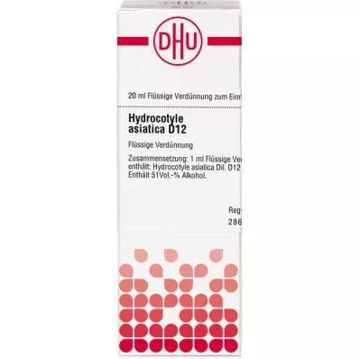 Hydrocotle Asiatica D12, 20 ml