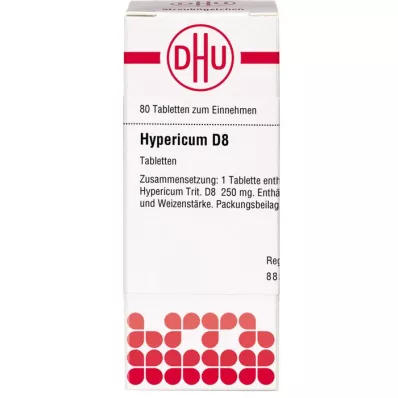 Hypericum D 8, 80 ks Hypericum D 8, 80 ks