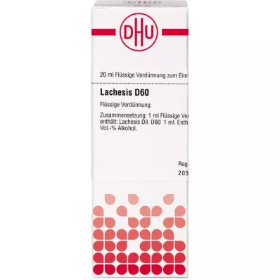 Lachesis D60, 20 ml
